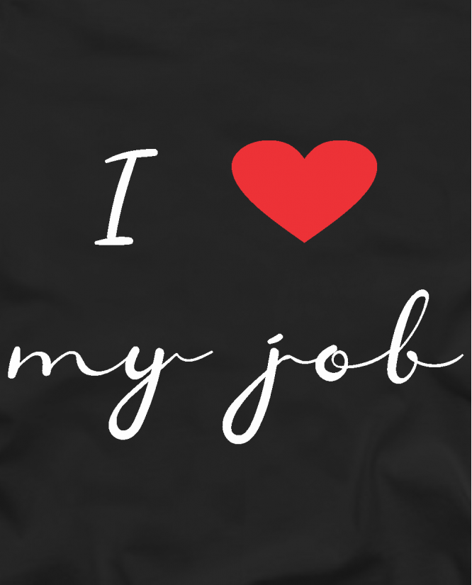 I love my job